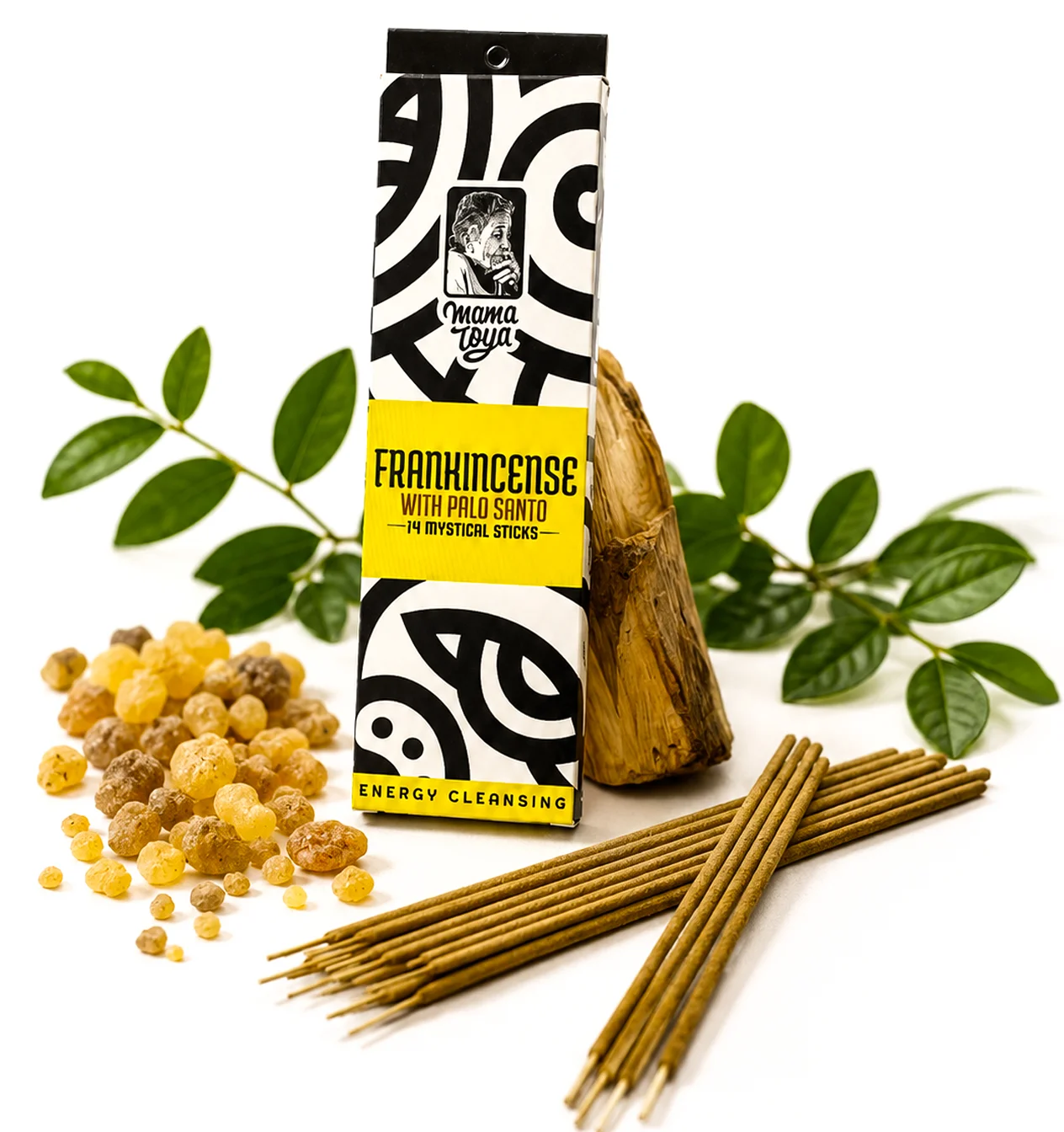 Palo Santo & Frankincense Incense Sticks (14 Pack)