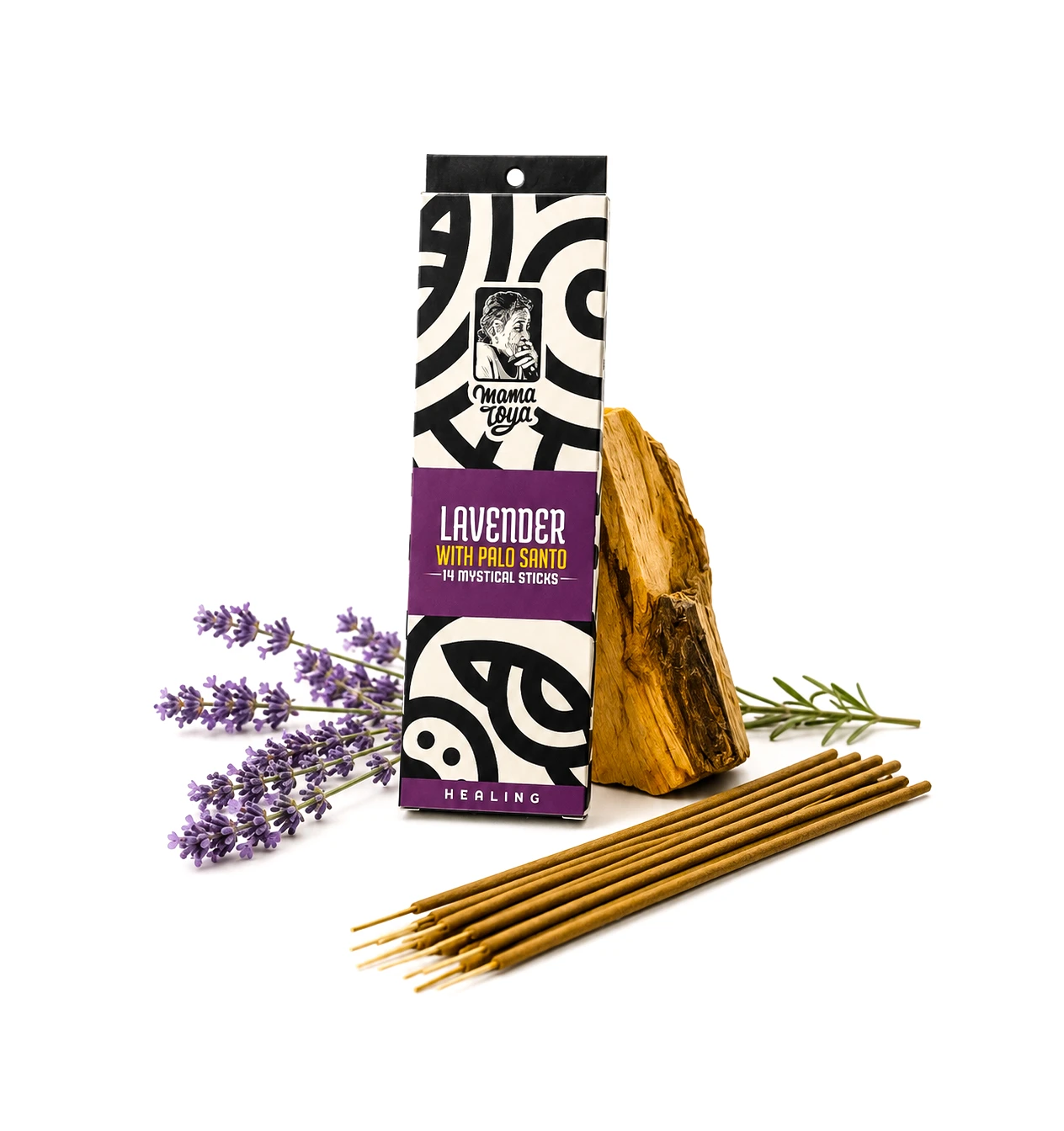 Lavender with Palo Santo Incense Sticks (14 Pack)