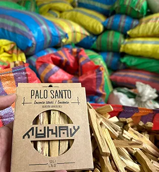 Palo Santo packaging